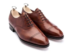 Wide Fitting | Oxfords<John Lobb Philip II Chestnut Misty Calf EE-width