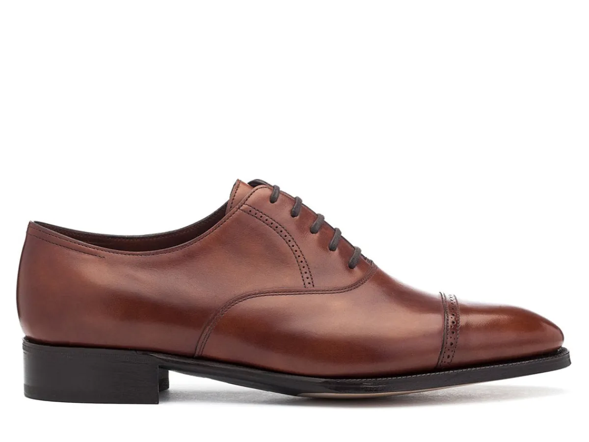 Oxfords | Brogues<John Lobb Philip II Chestnut Misty Calf