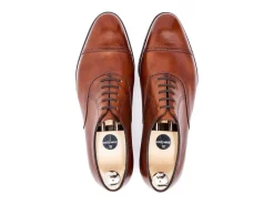 Wide Fitting | Oxfords<John Lobb Philip II Chestnut Misty Calf EE-width
