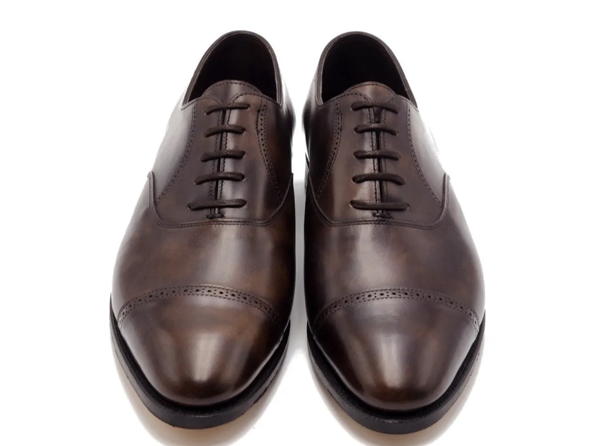 Oxfords<John Lobb Philip II Dark Brown Museum Calf
