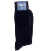 Socks<Corgi Phillip Ribbed Socks Navy