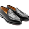 Summer Shoes | Penny Loafers<Edward Green Piccadilly Black Calf