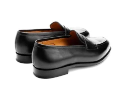 Summer Shoes | Penny Loafers<Edward Green Piccadilly Black Calf