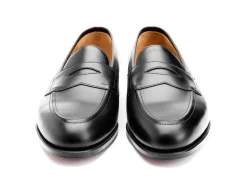 Summer Shoes | Penny Loafers<Edward Green Piccadilly Black Calf