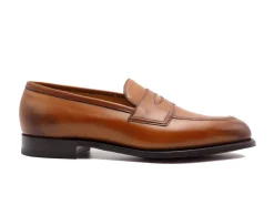 Summer Shoes | Penny Loafers<Edward Green Piccadilly Chestnut Antique Calf