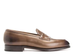 Summer Shoes | Penny Loafers<Edward Green Piccadilly Dark Oak Antique Calf
