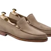 Suede | Penny Loafers<Crockett & Jones Salcombe Khaki Suede [PRE-ORDER]