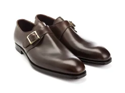 Monk Straps<Crockett & Jones Savile Dark Brown Antique Calf