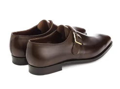 Monk Straps<Crockett & Jones Savile Dark Brown Antique Calf