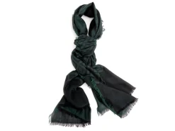Scarves<Rubinacci Scarf Diamond Pattern Green