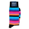 Socks<Corgi Seven Stripe Socks Purple