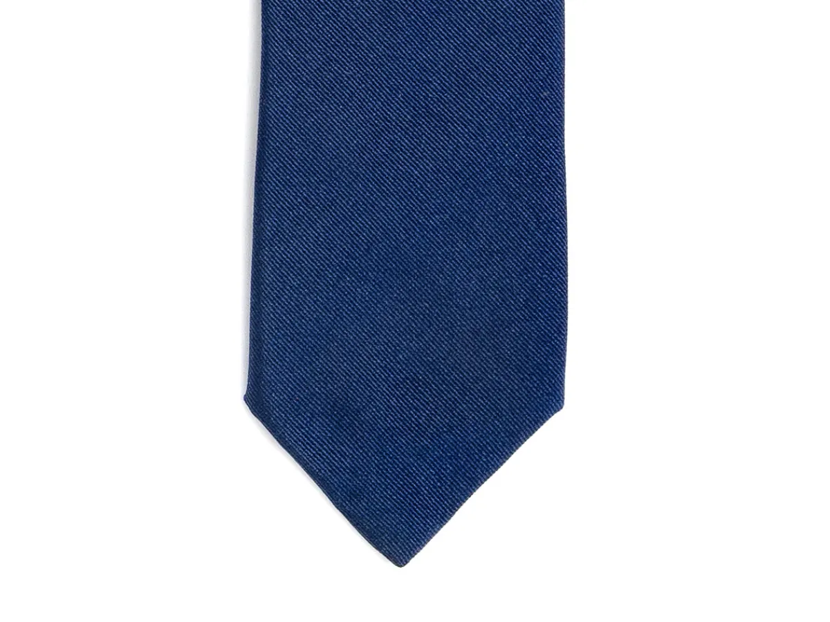 Ties<Double Monk Silk Flag Tie Italy