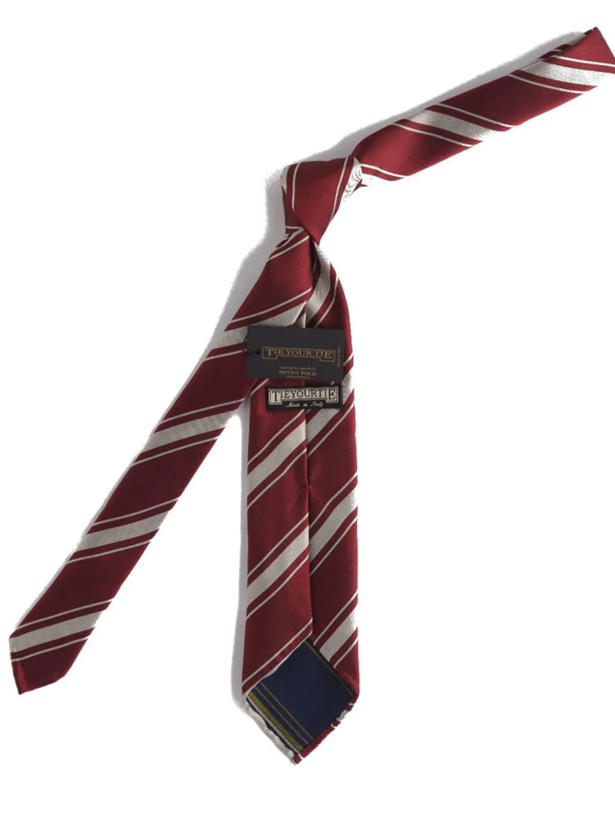 Ties<Tie Your Tie Silk Tie Repp Stripe Red