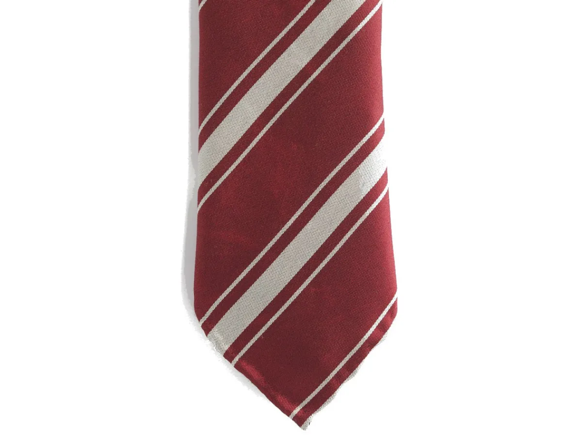 Ties<Tie Your Tie Silk Tie Repp Stripe Red