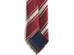 Ties<Tie Your Tie Silk Tie Repp Stripe Red