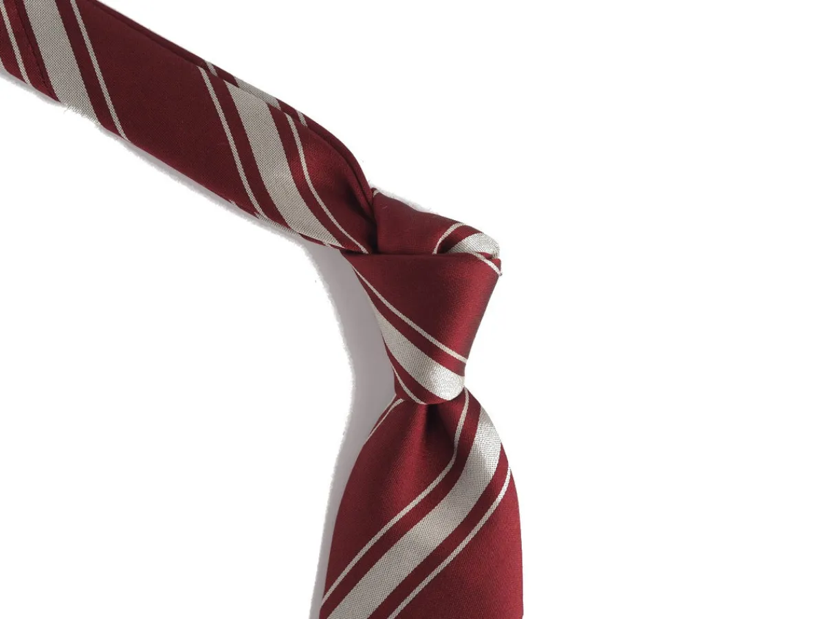 Ties<Tie Your Tie Silk Tie Repp Stripe Red