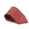 Ties<Double Monk Silk Tie Retro Circle Red