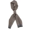 Scarves<Simonnot Godard Silk Wool Ascot Grey