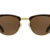 Sunglasses | Eyewear<American Optical Sirmont Chocolate Gold Brown Nylon Lens Polarised