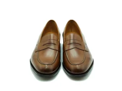 Summer Shoes | Penny Loafers<Edward Green Sloane Burnt Pine Antique Calf