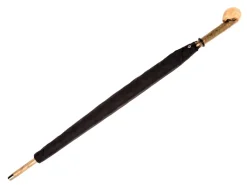 Umbrellas<Fox Umbrellas Solid Ash Knob Black