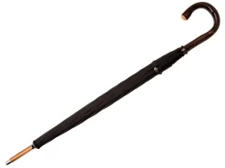 Umbrellas<Fox Umbrellas Solid Bark Chestnut Black