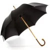 Umbrellas<Fox Umbrellas Solid Hazel Crook Black