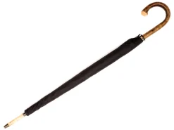 Umbrellas<Fox Umbrellas Solid Hazel Crook Black