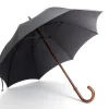 Umbrellas<Fox Umbrellas Solid Polished Cherrywood Black