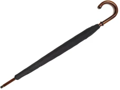 Umbrellas<Fox Umbrellas Solid Polished Cherrywood Black