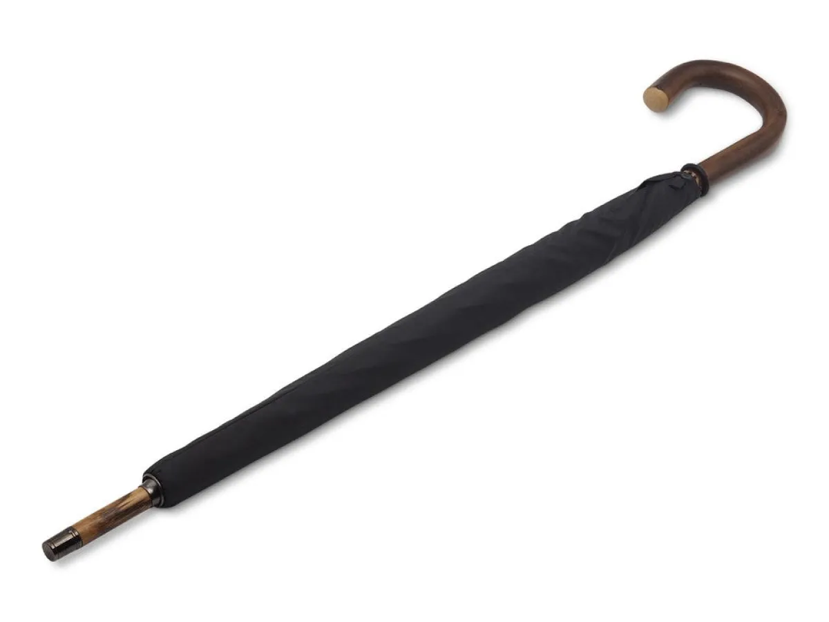 Umbrellas<Fox Umbrellas Solid Polished Chestnut Dark Grey
