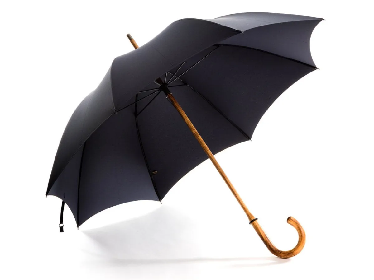 Umbrellas<Fox Umbrellas Solid Scorched Maple Navy