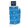 Socks<Corgi Square Dot Socks Blue