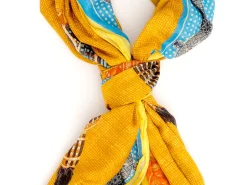 Scarves<Rubinacci Stole Samurai Yellow
