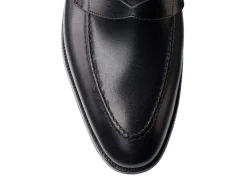 Summer Shoes | Penny Loafers<Crockett & Jones Sydney Black Calf [PRE-ORDER]