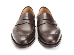 Summer Shoes | Loafers & Slip-ons<Crockett & Jones Sydney Dark Brown Burnished Calf
