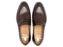 Summer Shoes | Loafers & Slip-ons<Crockett & Jones Sydney Dark Brown Burnished Calf