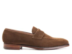 Summer Shoes | Penny Loafers<Crockett & Jones Sydney Snuff Suede