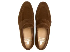 Summer Shoes | Penny Loafers<Crockett & Jones Sydney Snuff Suede