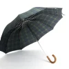 Umbrellas<Fox Umbrellas Telescopic Malacca Handle Black Watch Tartan