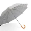 Umbrellas<Fox Umbrellas Telescopic Malacca Handle Black & White Gingham