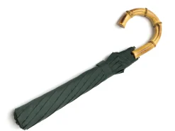 Umbrellas<Fox Umbrellas Telescopic Whangee Handle Dark Green