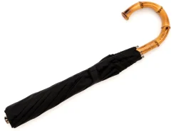 Umbrellas<Fox Umbrellas Telescopic Whangee Handle Black
