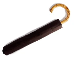 Umbrellas<Fox Umbrellas Telescopic Whangee Handle Brown