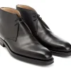 Rubber Soles | Boots<Crockett & Jones Tetbury Black Wax Calf