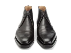 Rubber Soles | Boots<Crockett & Jones Tetbury Black Wax Calf