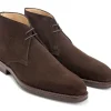 Rubber Soles | Boots<Crockett & Jones Tetbury Dark Brown Suede