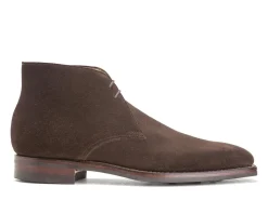 Rubber Soles | Boots<Crockett & Jones Tetbury Dark Brown Suede
