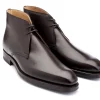 Rubber Soles | Boots<Crockett & Jones Tetbury Dark Brown Wax Calf