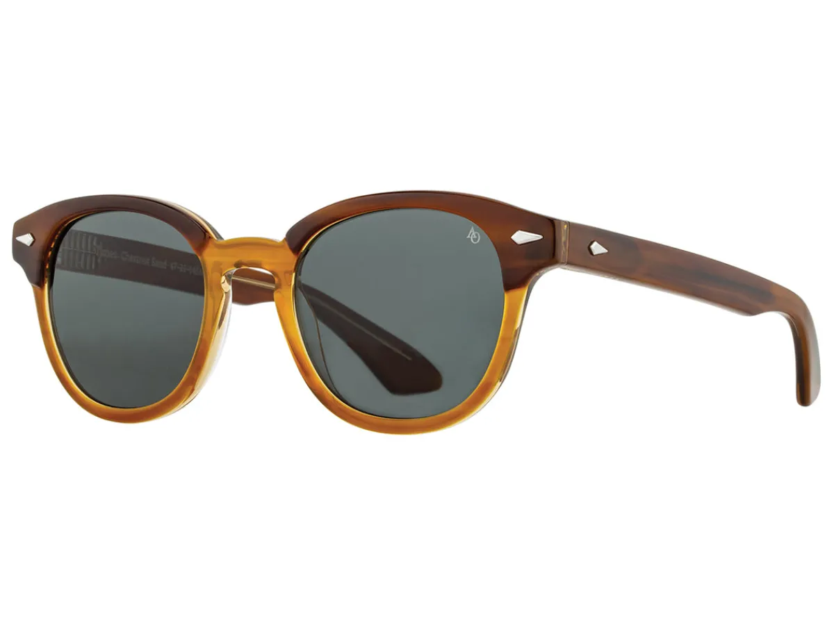 Sunglasses | Eyewear<American Optical Times Chestnut Sand Grey Nylon Lens